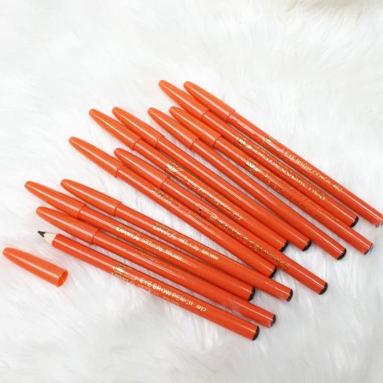

[KODE PBEMB] TERMURAH EYEBROW PENSIL DAVIS ORANGE COKLAT JUAL PER 12 PCS