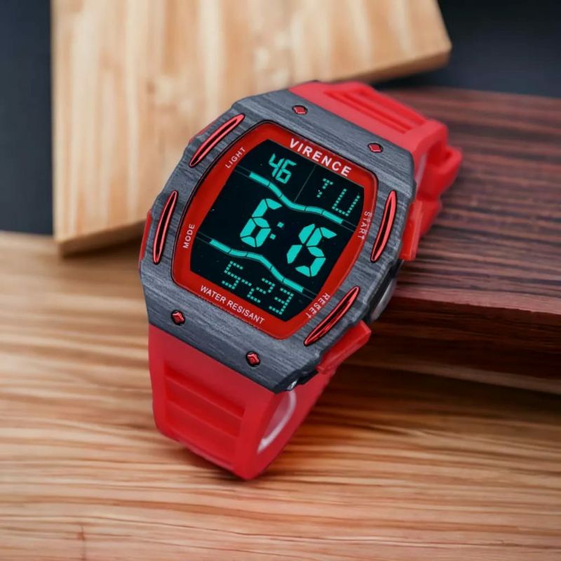 Jam Tangan Digital Virence Kuarsa Favorit Kesukaan Pria Terlaris