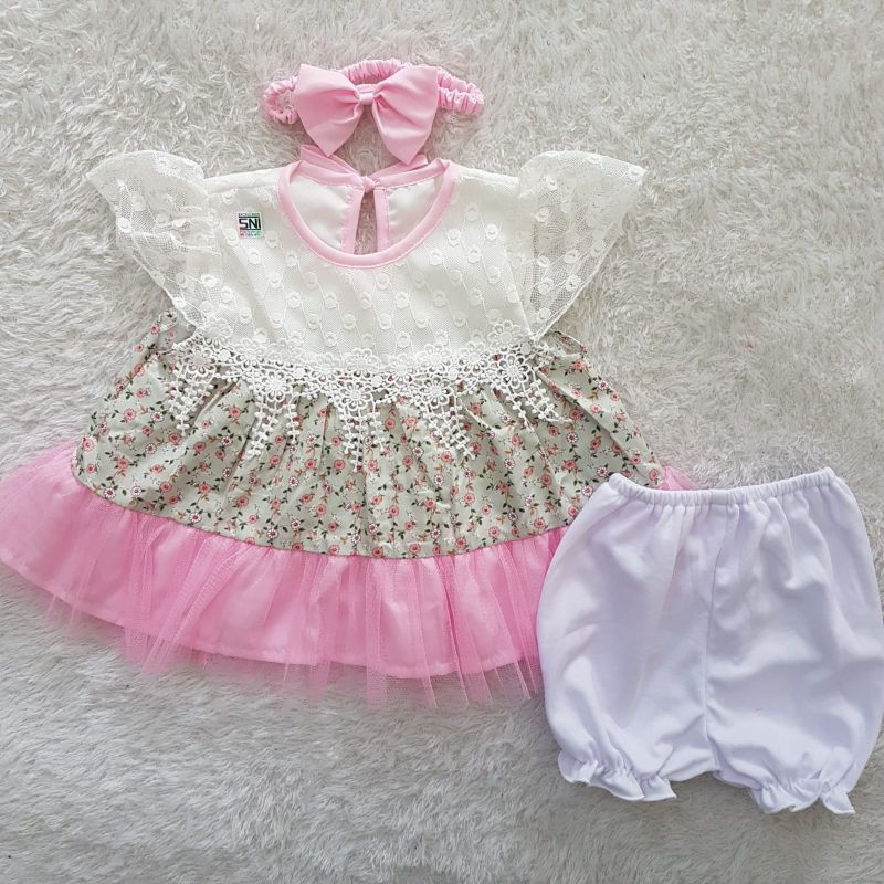 Baju Bayi Petite 3in1 set