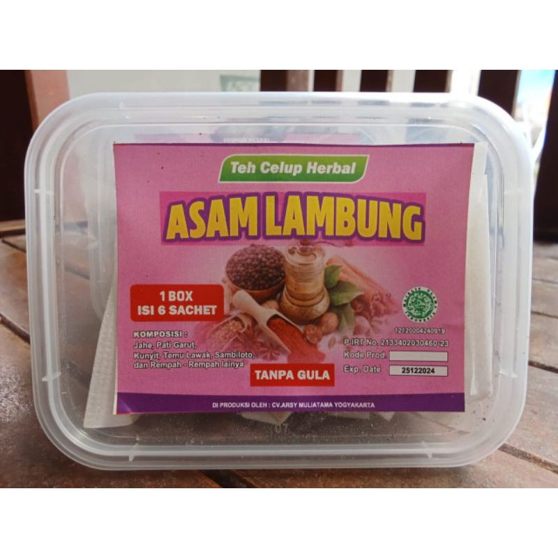

TEH CELUP ATASI ASAM LAMBUNG