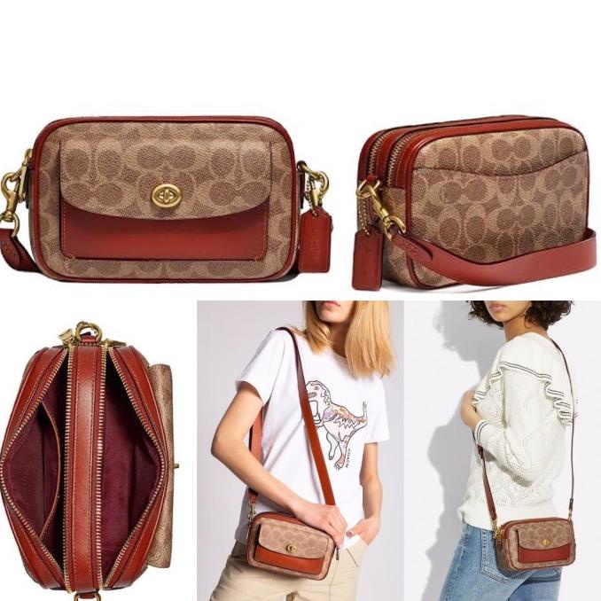 TERMURAH COACH WILLOW CAMERA BAG ORIGINAL