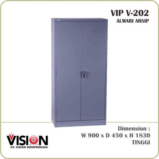 

Terlaris Vip Lemari / Cupboard Besi 2 Pintu (Swing Door) - V 202 -