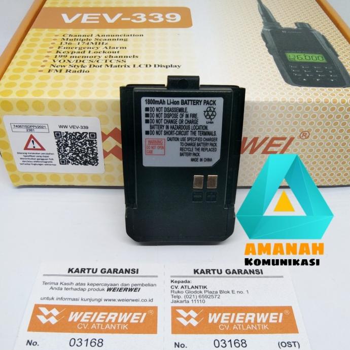 Batre Ht weierwei vev 339 dan 688 original
