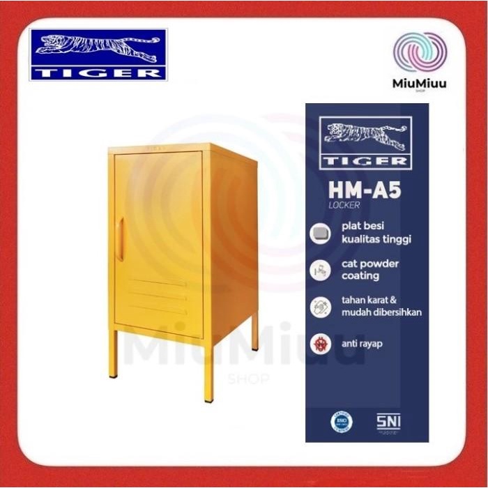 

Terlaris Locker Loker Besi Filling Cabinet 1 Pintu Ayun Tiger Hm-A5 Colorful