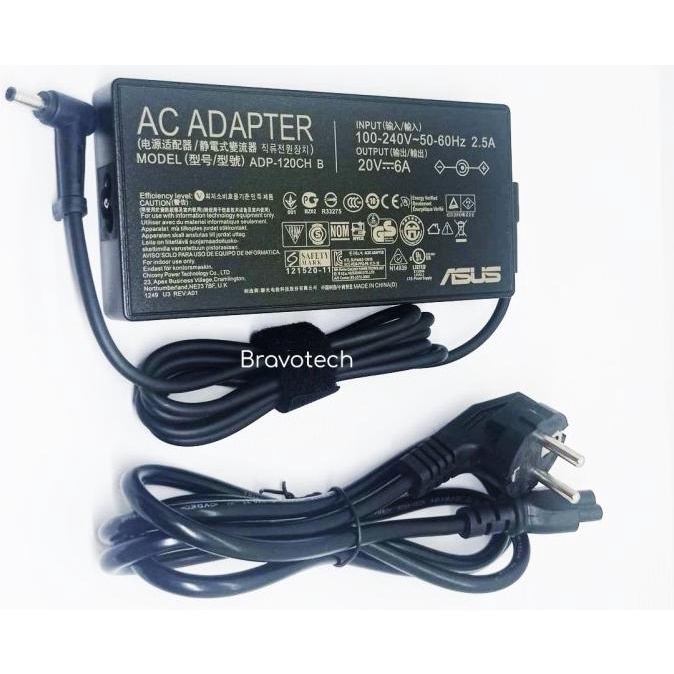 ASUS Laptop Adapter 20V 6A 4.5*3.0mm ZenBook Flip 15 Q528EH New