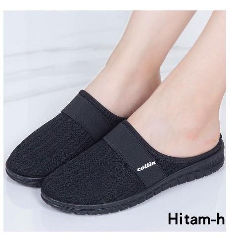 Terlaris Rb001 Sepatu Sandal Bustong Wanita Merk Collin Original Brand