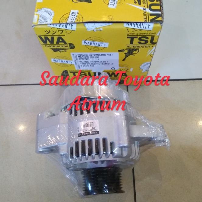 Altenator Dinamo Amper Dinamo Ampere Innova Diesel Merk Tsunwa