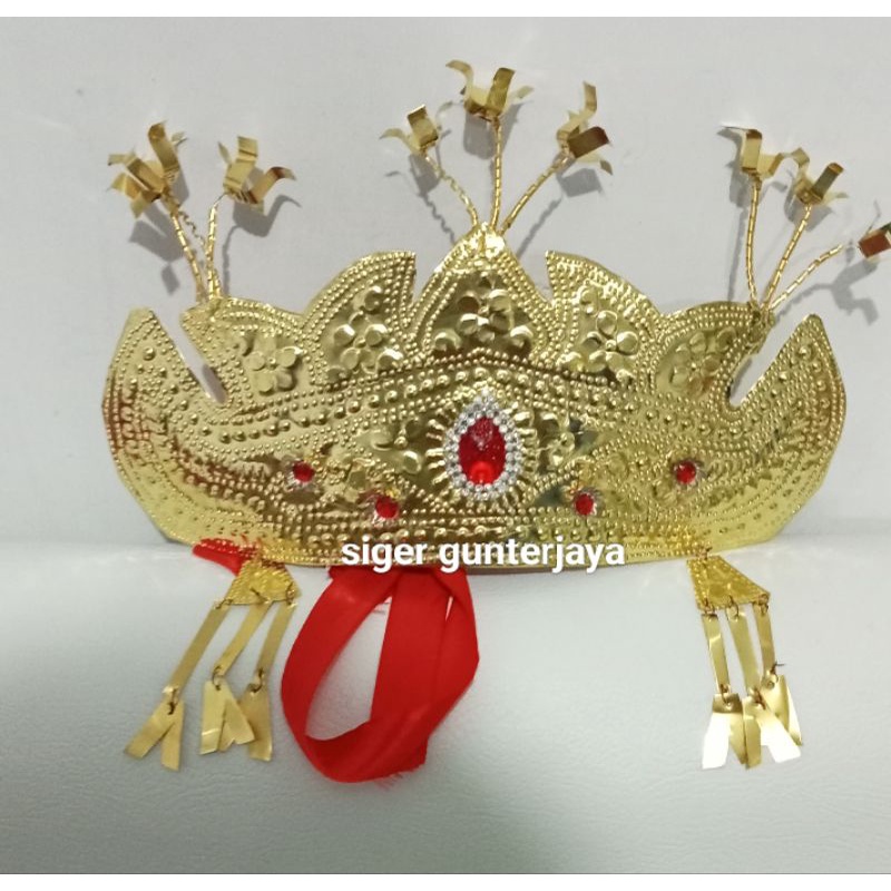 mahkota siger kecil adat Lampung/siger Lampung pesisir/siger Lampung anak-anak/siger Lampung murah/s