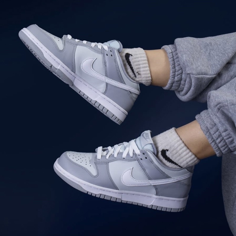 Dunk Low Pure Platinum Wolf Grey GS Women