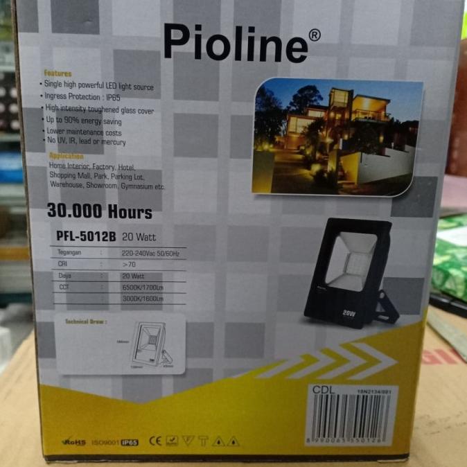 Lampu Sorot LED 20W Outdoor I Flood Light 20 Watt Taman no philips