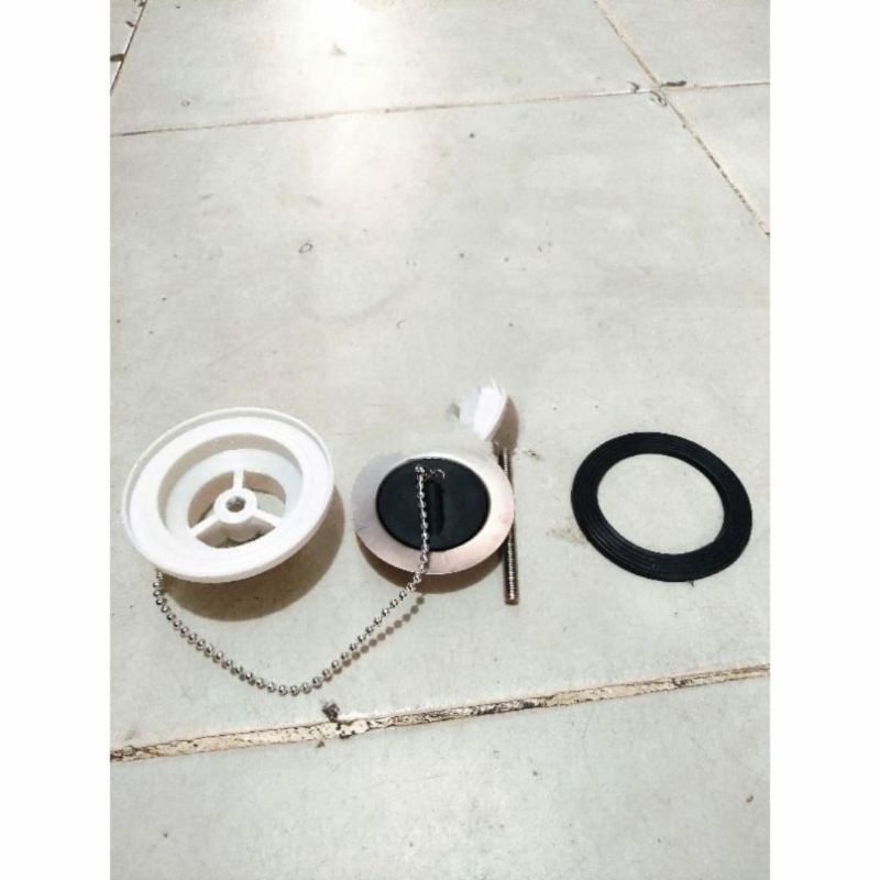 Avur PVC Putih / Afur wastafel plastik Putih