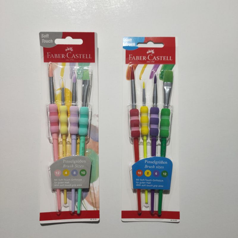 

Faber-Castell Grip Brush Kuas Set Pastel Bold Colours