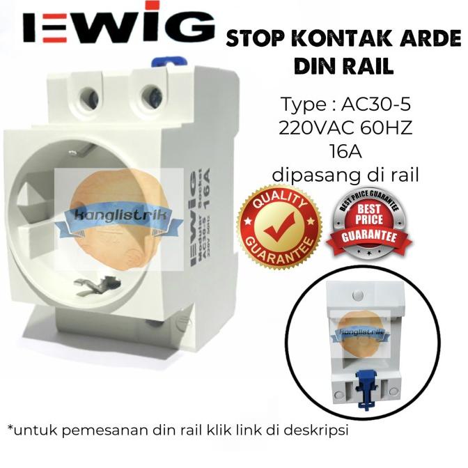 COD STOP KONTAK ARDE DIN RAIL / STOP KONTAK ARDE REL 16A