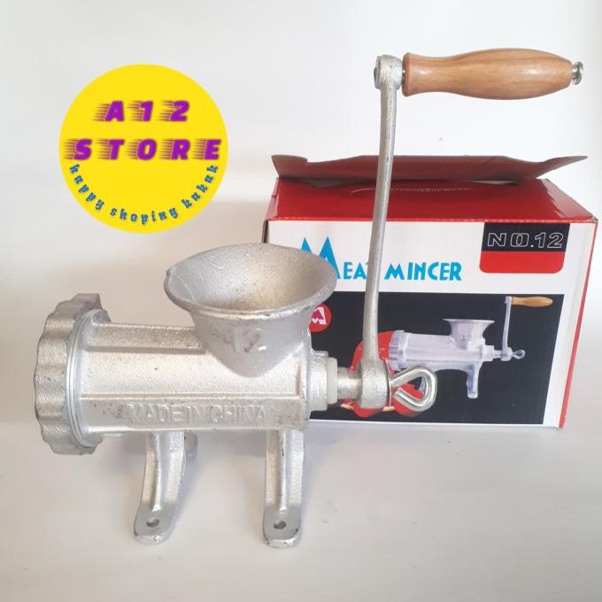 ```````] Gilingan daging manual no 12