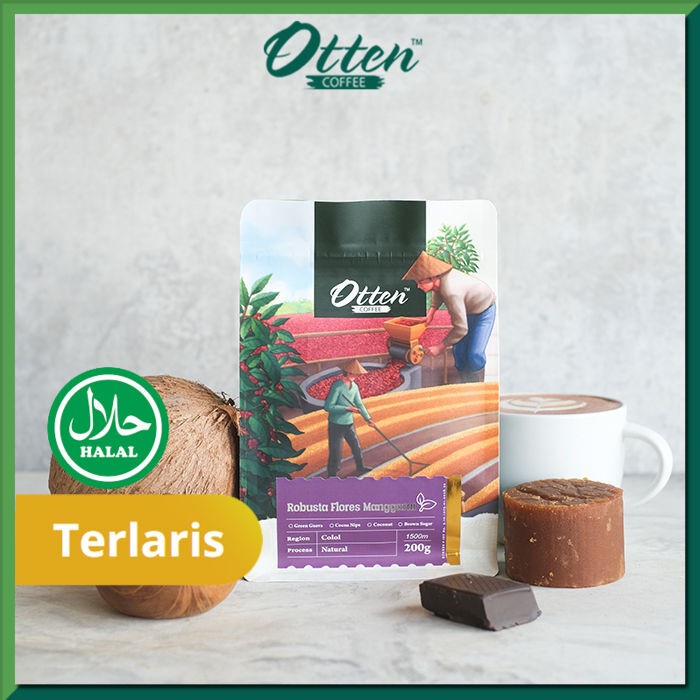 

BISA COD Kopi Robusta Flores Manggarai 200g /KOPI EUBE/KOPI KAPAL API/KOPIBUBUK/KOPI ROBUSTA/KOPI