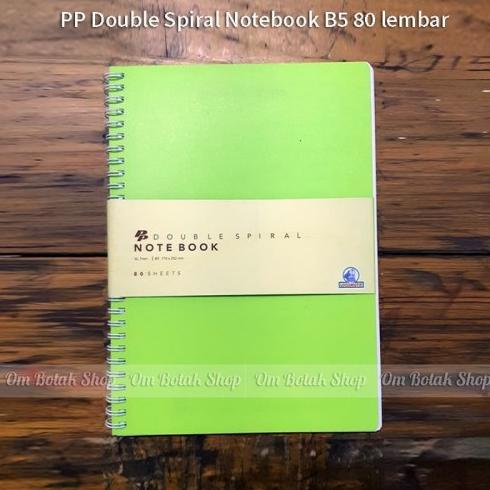 

DOUBLE SPIRAL NOTE BOOK A6 .