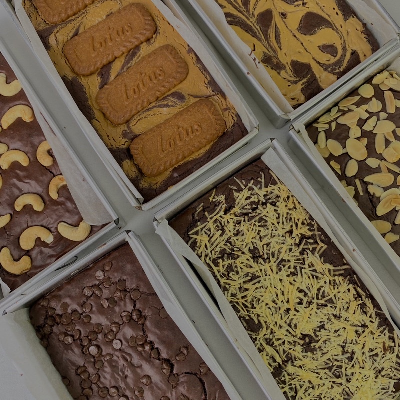 

Fudgy brownies - Chococips brouwnice 20x10cm