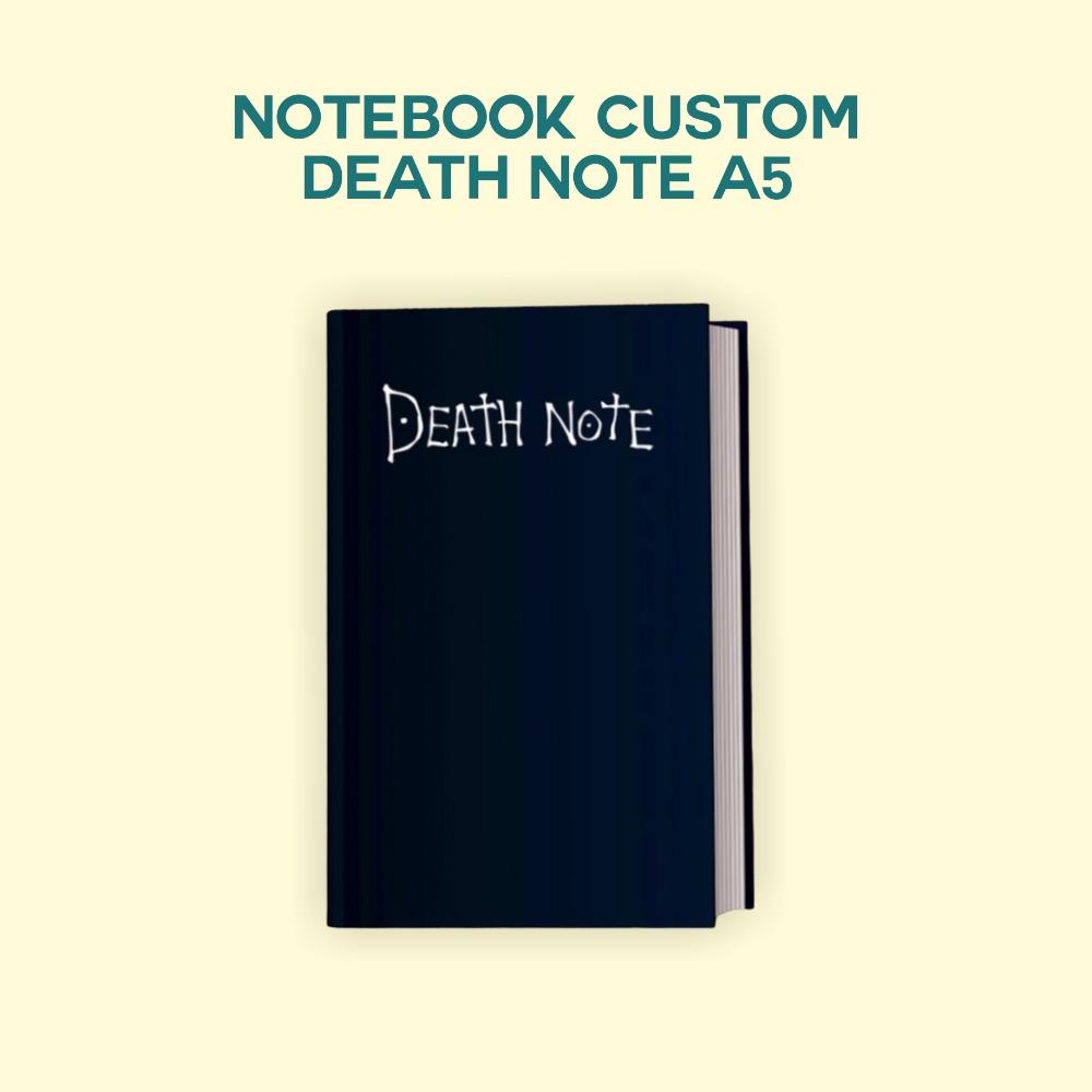 

NOTEBOOK CUSTOM_DEATH NOTE_A5_GRID#DOTTED#LINE#POLOS .