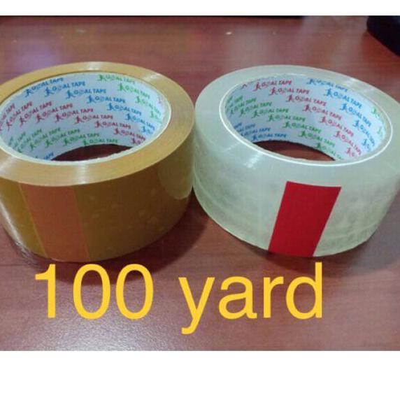 

COD | HJ6 | 1 ROLL LAKBAN GOAL TAPE 2 INCH 48 MM X 100 YARD TEBAL LEM 23 MICRON