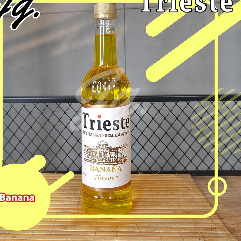 

Limited | TD4 | Trieste Syrup Banana 650 ml - Trieste Sirup Pisang