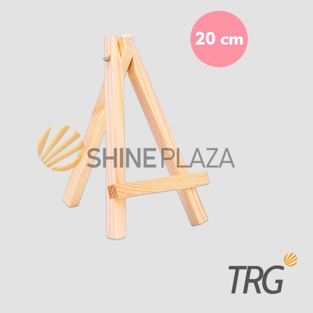 

6.6 Sale | FG2 | Easel Stand Sandaran Lukis 20 cm - Display Kanvas Canvas Kayu 20cm TRG