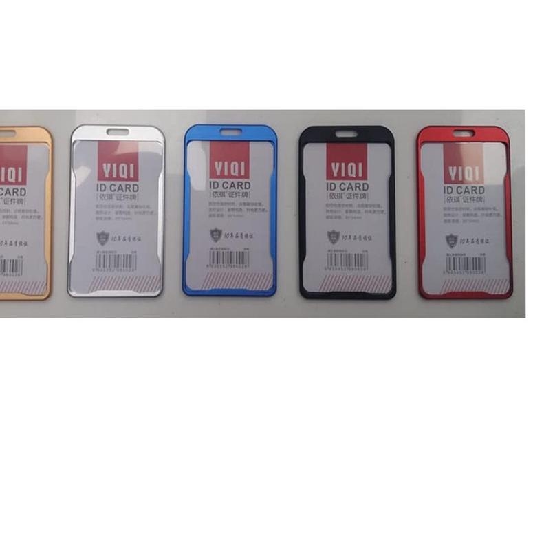 

Promo | FG2 | Tempat Id Card Holder Alloy Aluminium Frame Casing Kartu KTP MEMBER EToll Name Tag Aloy ID Card Premium