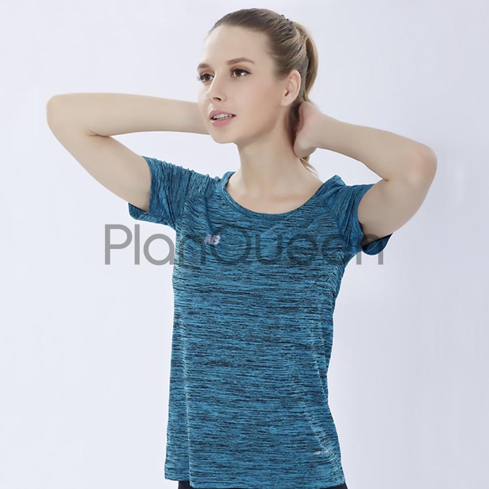 ( Bayar Ditempat ) Atasan Olahraga Perempuan Baju Kaos Sport Gym Jogging Running Renang Senam Zumba 