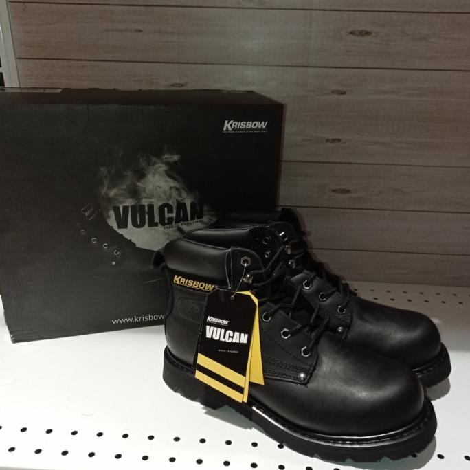 ------] Orginal Krisbow Safety Shoes Vulcan 6inc/ Sepatu Pengaman Vulcan 6inc