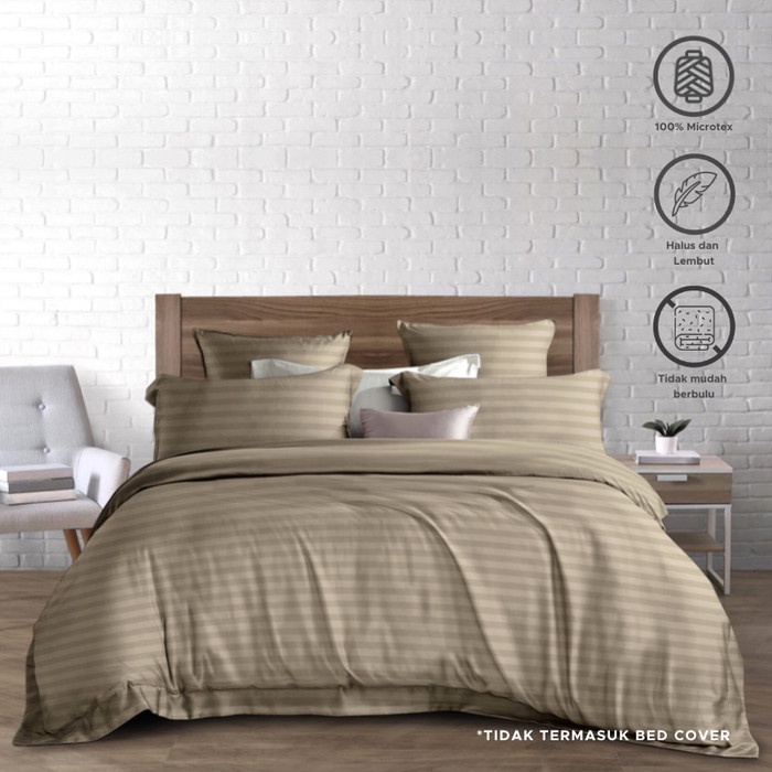 TOMOMI - BEDSHEET SET / SPREI SET MICROTEX DOBBY KINTARO