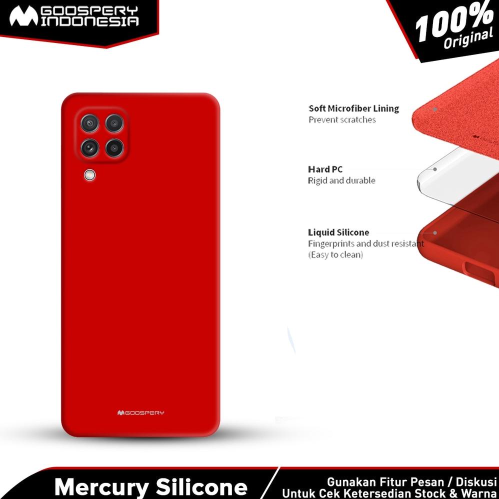 Goospery Samsung Galaxy A22 4G A225 Mercury Silicone Case