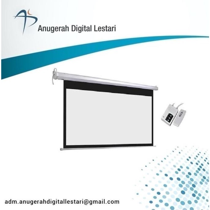 Screen Projector 200" Motorized ---READY---