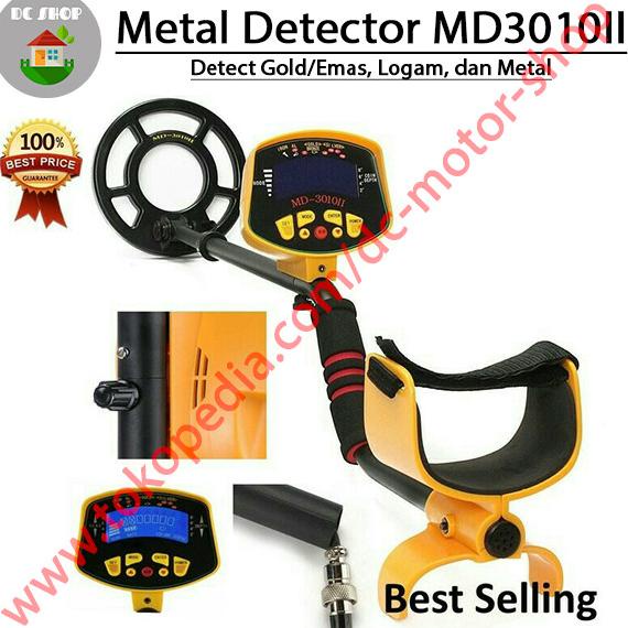 Detektor Emas Logam Gold Metal Detector Digital Md3010Ii Md3010 Ii