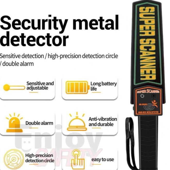 Detektor Logam/Super Scanner/Metal Detector