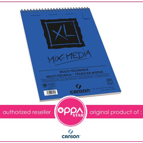 

Canson XL Mix Media A3 30s - Kertas Gambar Watercolor