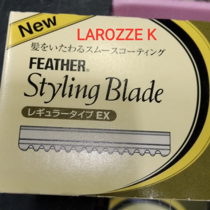 

Terlaris Feather Styling Blade Original Isi 10 Pcs