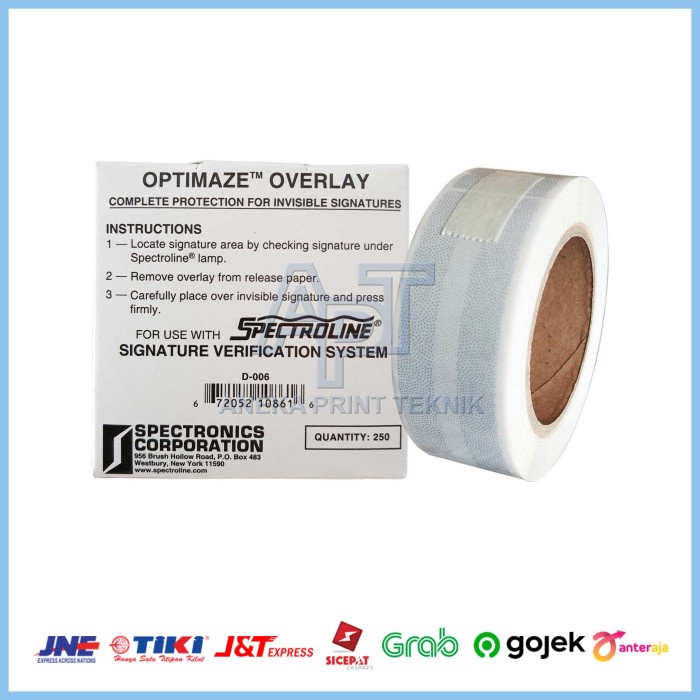 

Terlaris Spectroline Overlay