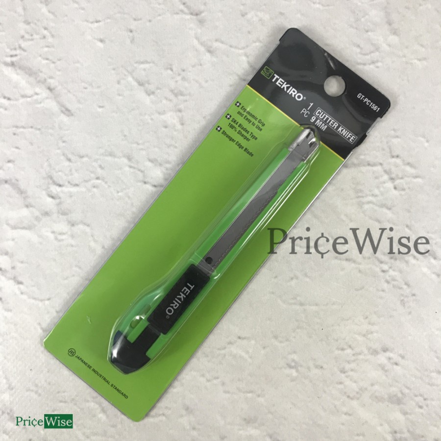 Cutter Knife 9 mm Tekiro / Knife / Pisau Gunting / Kater
