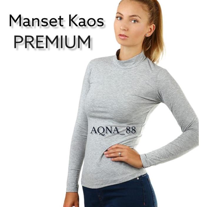 [PRODUK-PDWMR87] Kaos Manset Wanita Lengan Panjang | Menset Wanita | Inner Baju Premium ➼Murah Bange