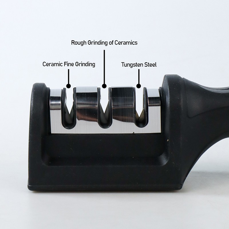 Alat Pengasah Pisau Dapur Multifungsi M-598 Kitchen Knife Sharpener