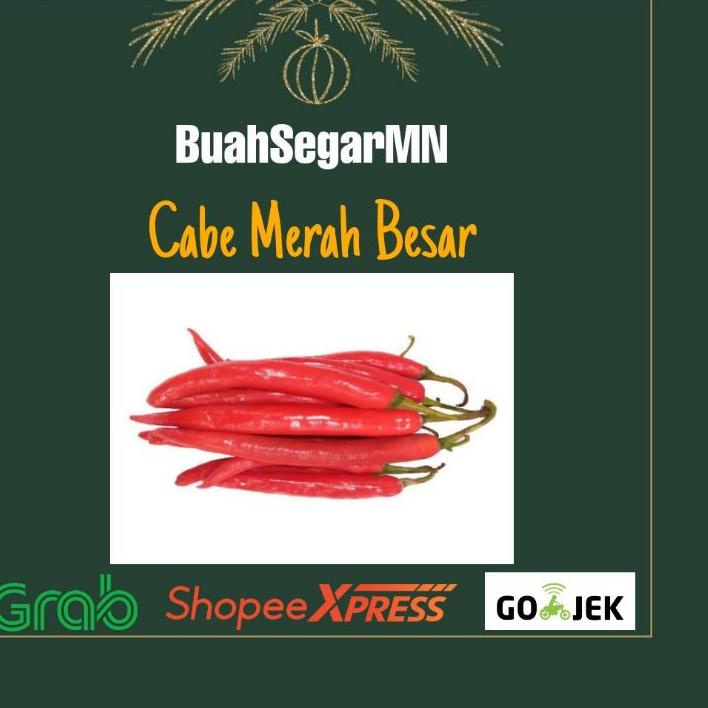 

COD✔️✔️Cabe Merah Besar - 250gr