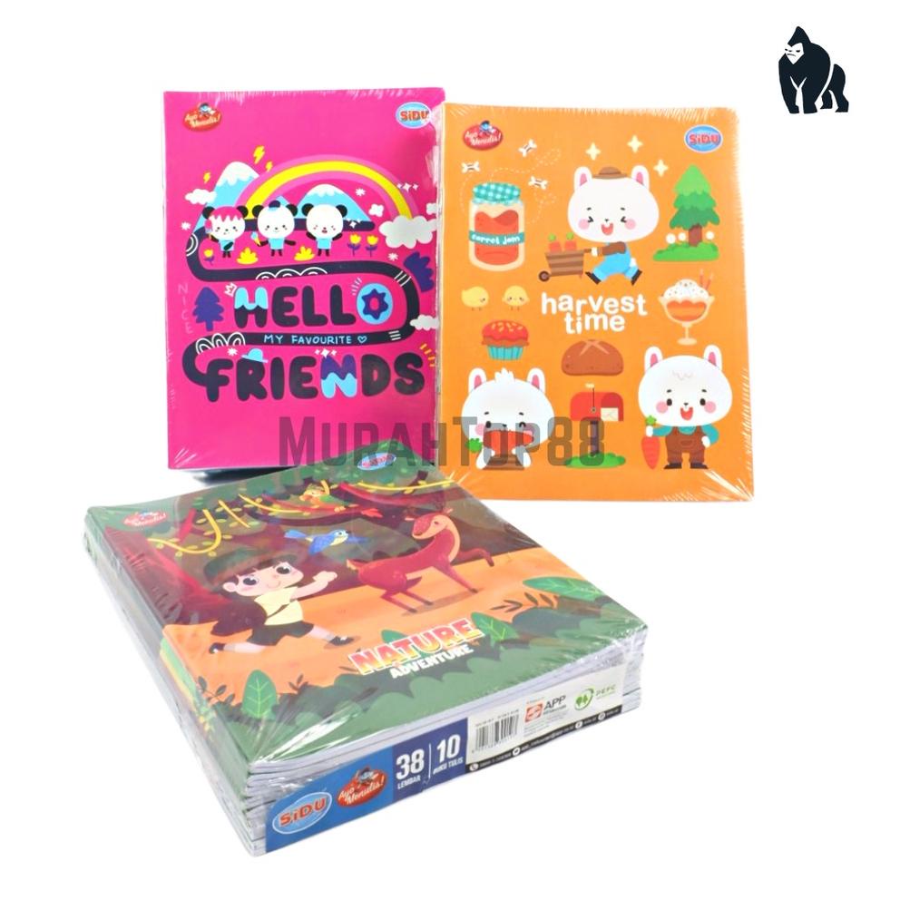 

[PFJ79] Buku Tulis Sidu 38 Lembar / Buku Sekolah Anak Karakter Sinar Dunia [PER PACK ISI 10 PCS] 92