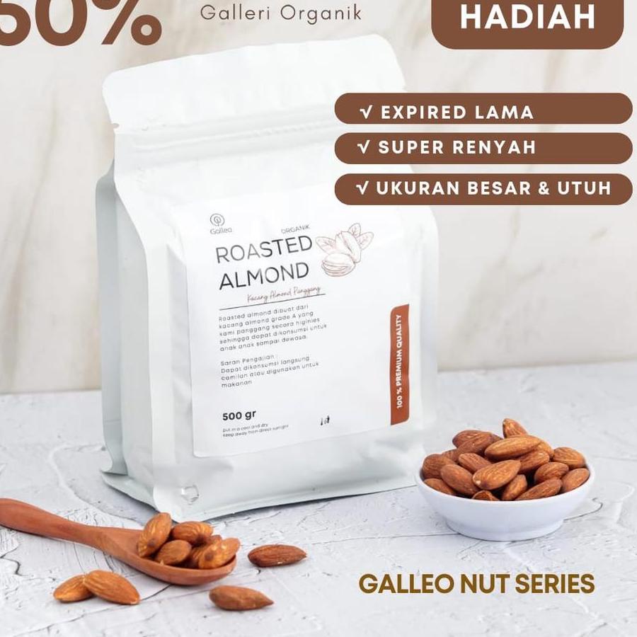 

Diskon | KP8 | KACANG ALMOND PANGGANG 500 GR / ROASTED ALMOND GALLEO
