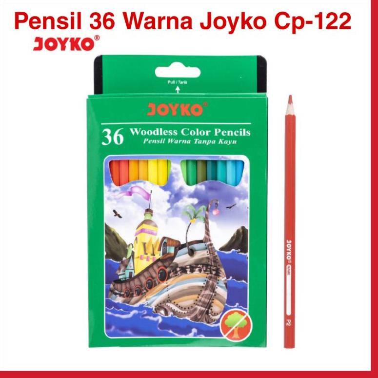 

MURAH !! PENSIL 36 WARNA JOYKO CP-122 [KODE ]