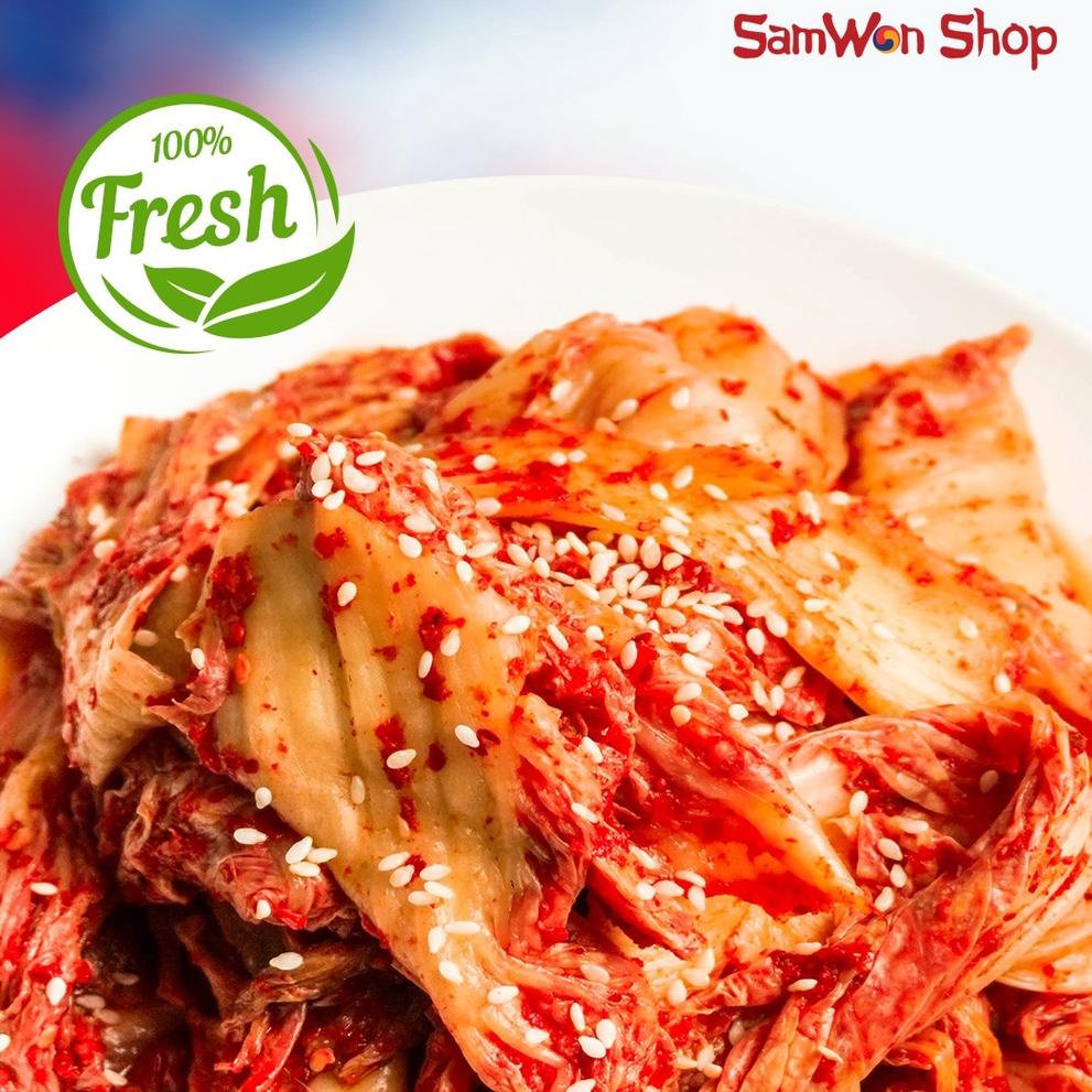 

COD !!! KIMCHI SAWI FRESH PLAZA KOREA 1 KG - ORIGINAL KOREAN FOOD FRESHLY MADE MAKANAN KOREA RASA LEZAT [KODE 789]