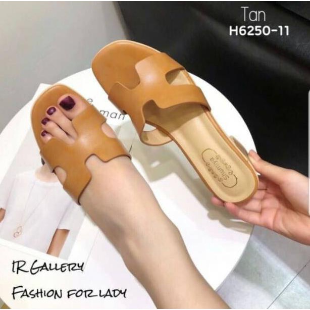 NEW  ABBUSHOES ML 22 Sandal hak tahu wanita terbaru 5cm 36/40 [KODE 9]