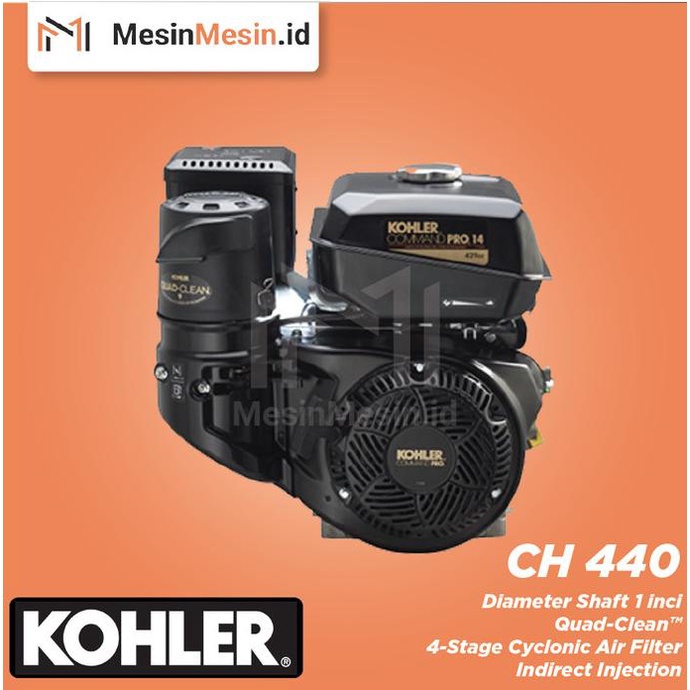 New Engine Mesin Penggerak Kohler Ch 440 - 14 Hp Stok Terbatas