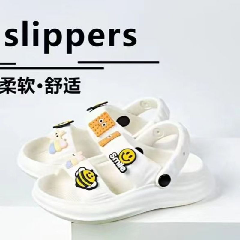 Sandal Slippers Smile Eva Anak Import Higt Quality