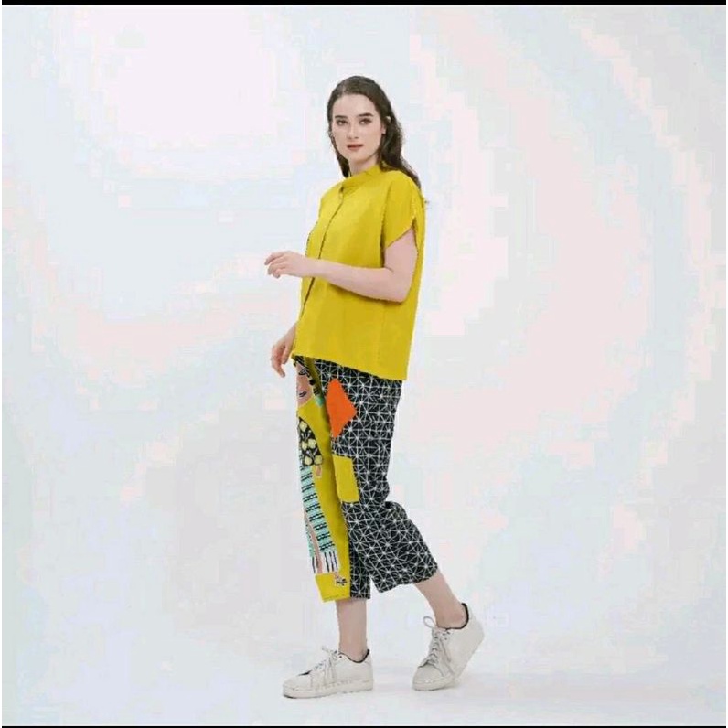 ONE SET TEJO KEPANG SEMERBAK BATIK ORI SETELAN WANITA KEKINIAN 2023 SETELAN WANITA TERBARU SETELAN  