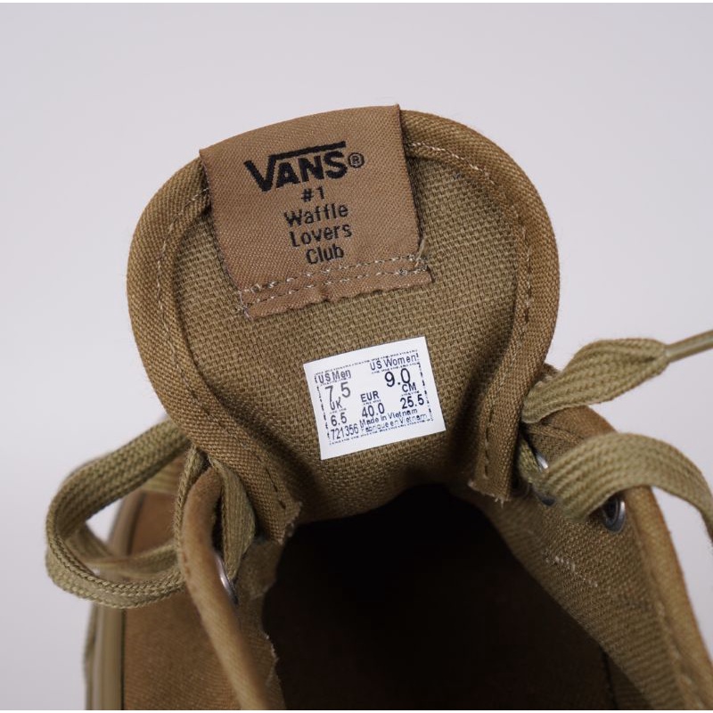 Sepatu Vans Authentic WTAPS Olive