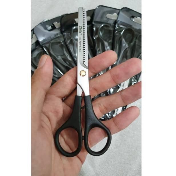 [KODE CCEPA] Gunting penipis rambut shilla sasak original ice tempered gunting sasak